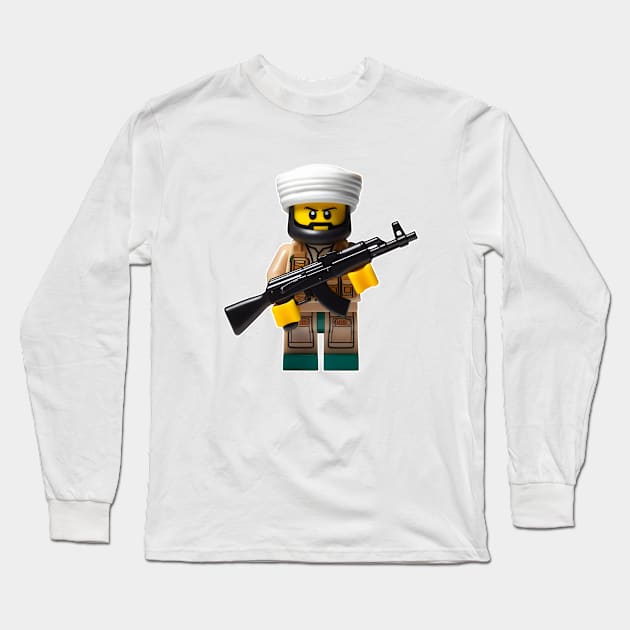Tactical LEGO Long Sleeve T-Shirt by Rawlifegraphic
